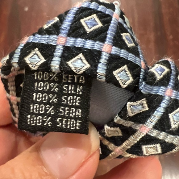 Gia Franco Valentino 100% silk multicolored printed tie - Picture 3 of 9